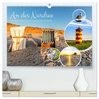 Produktbild: An der Nordsee, Urlaub im Norden Deutschlands (hochwertiger Premium Wandkalender 2026 DIN A2 quer), Kunstdruck in Hochglanz