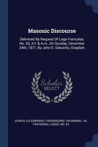 Produktbild: Masonic Discourse
