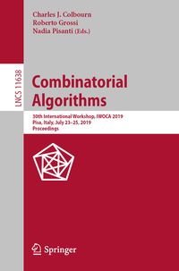 Produktbild: Combinatorial Algorithms