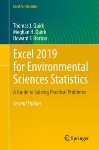 Produktbild: Excel 2019 for Environmental Sciences Statistics