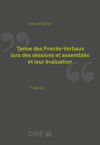 Produktbild: Tenue et &eacute;valuation de proc&egrave;s-verbaux de r&eacute;unions et d&rsquo;assembl&eacute;es