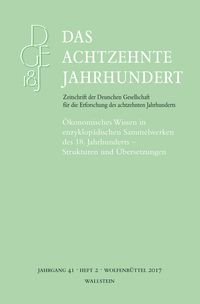 Produktbild: Das achtzehnte Jahrhundert 41/2