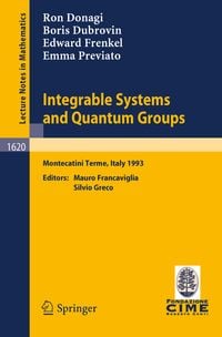Produktbild: Integrable Systems and Quantum Groups