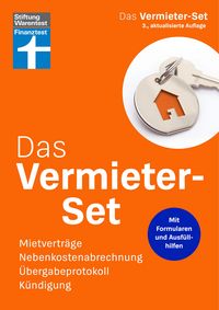 Produktbild: Das Vermieter-Set - Ratgeber f&uuml;r private Vermieter, Rechtsverbindliche Formulare von Anfang bis zur Beendigung des Mietverh&auml;ltnisses