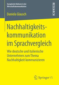 Produktbild: Nachhaltigkeitskommunikation im Sprachvergleich