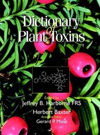Produktbild: Dictionary of Plant Toxins