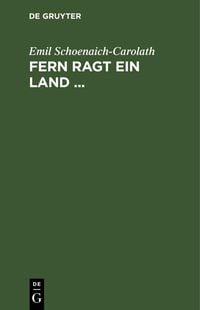 Produktbild: Fern ragt ein Land ...