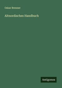 Produktbild: Altnordisches Handbuch