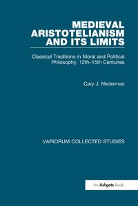 Produktbild: Medieval Aristotelianism and its Limits