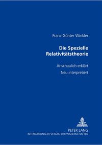 Produktbild: Die Spezielle Relativit&auml;tstheorie