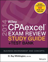 Produktbild: Wiley CPAexcel Exam Review 2014 Study Guide + Test Bank