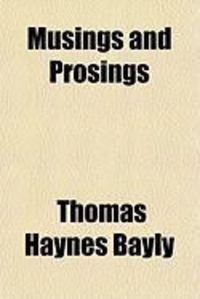 Produktbild: Musings and Prosings