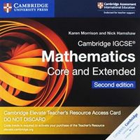 Produktbild: Morrison, K: Cambridge IGCSE (R) Mathematics Core and Extend