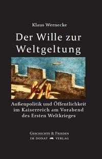 Produktbild: Der Wille zur Weltgeltung