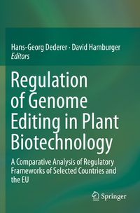 Produktbild: Regulation of Genome Editing in Plant Biotechnology