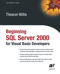 Produktbild: Beginning SQL Server 2000 for Visual Basic Developers