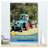 Produktbild: Historische Traktoren (hochwertiger Premium Wandkalender 2026 DIN A2 hoch), Kunstdruck in Hochglanz