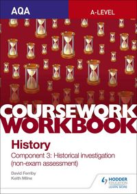 Produktbild: AQA A-level History Coursework Workbook