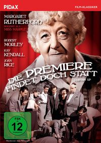 Bild vom Artikel Die Premiere findet doch statt (Curtain Up) / Turbulente Komödie mit Margaret Rutherford (bekannt als MISS MARPLE) (Pidax Film-Klassiker) vom Autor Margaret Rutherford