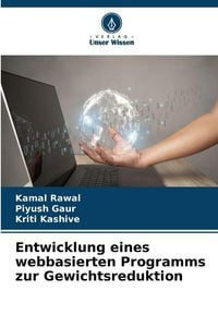 Produktbild: Entwicklung eines webbasierten Programms zur Gewichtsreduktion