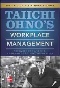 Produktbild: Ohno, T: Taiichi Ohnos Workplace Management