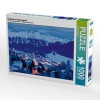 Produktbild: CALVENDO Puzzle St. Moritz im Oberengadin | 1000 Teile Lege-Gr&ouml;&szlig;e 64x48cm Foto-Puzzle f&uuml;r gl&uuml;ckliche Stunden