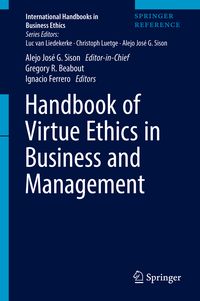 Produktbild: Handbook of Virtue Ethics in Business and Management