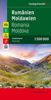 Bild vom Artikel Rumänien, Moldawien 1 : 500 000. Autokarte vom Autor 
