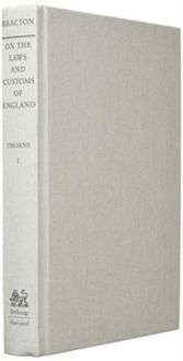 Produktbild: On the Laws and Customs of England, Volume 1
