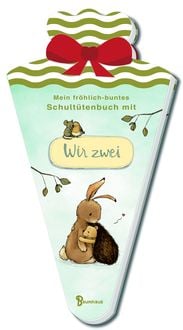 Produktbild: Mein fr&ouml;hlich-buntes Schult&uuml;tenbuch mit WIR ZWEI