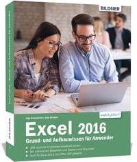 Bild vom Artikel Excel 2016 Grund- und Aufbauwissen für Anwender vom Autor Inge Baumeister