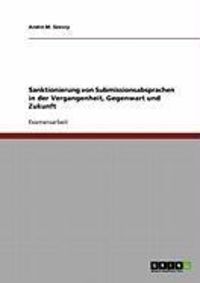 Produktbild: Sanktionierung von Submissionsabsprachen in der Vergangenheit, Gegenwart und Zukunft