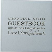 Produktbild: EIBERT G&auml;stebuch, all white Goldpr&auml;gung