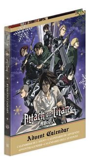 Produktbild: Attack on Titan: The Official Advent Calendar: 24 Days of Exclusive Gifts and Surprises