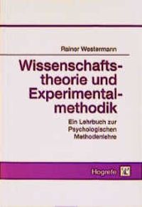 Produktbild: Wissenschaftstheorie und Experimentalmethodik