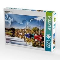 Produktbild: CALVENDO Puzzle Der Hafen Greetsiel | 1000 Teile Lege-Gr&ouml;&szlig;e 64x48cm Foto-Puzzle f&uuml;r gl&uuml;ckliche Stunden