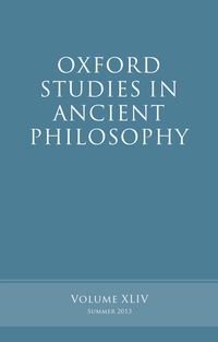 Produktbild: Oxford Studies in Ancient Philosophy, Volume 44