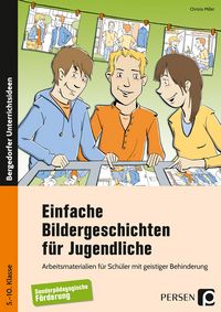 Produktbild: Einfache Bildergeschichten f&uuml;r Jugendliche