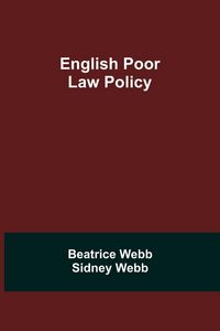 Produktbild: English Poor Law Policy