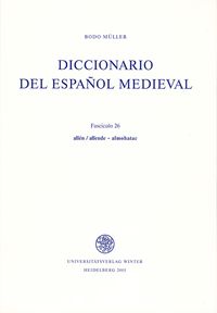 Produktbild: Diccionario del espanol medieval / Diccionario del espa&ntilde;ol medieval