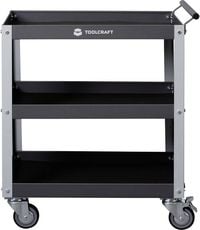 Produktbild: TOOLCRAFT 88 70 92 Werkstattwagen Herstellerfarbe: Grau, Anthrazit