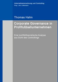 Produktbild: Corporate Governance in Profifu&szlig;ballunternehmen