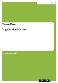 Produktbild: Yoga f&uuml;r den R&uuml;cken