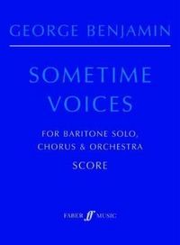 Produktbild: Benjamin, G: Sometime Voices