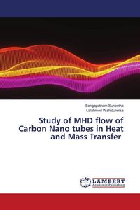 Produktbild: Study of MHD flow of Carbon Nano tubes in Heat and Mass Transfer