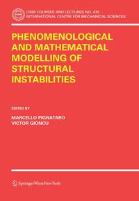 Produktbild: Phenomenological and Mathematical Modelling of Structural Instabilities