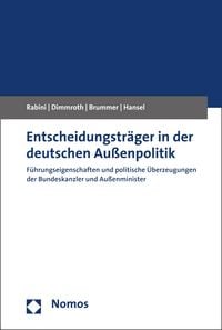 Produktbild: Entscheidungstr&auml;ger in der deutschen Au&szlig;enpolitik