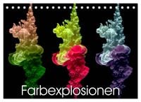 Produktbild: Farbexplosionen (Tischkalender 2026 DIN A5 quer), CALVENDO Monatskalender