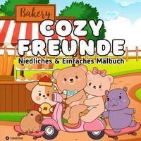 Produktbild: Cozy Malbuch Cozy Freunde - S&uuml;&szlig;e Tiere Malbuch f&uuml;r Erwachsene