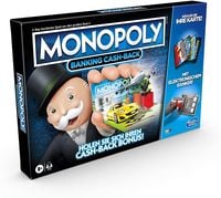 Bild vom Artikel Hasbro E8978156 - Monopoly Banking Cash-Back Brettspiel, elektronischer Kartenleser, Familienspiel vom Autor 